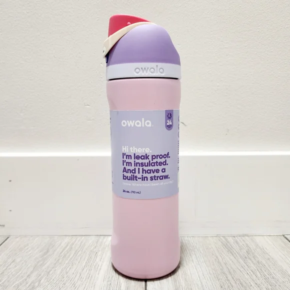 日本未発売カラー Owala 子ども用水筒 475ml ピンク Owala オワラ 水筒